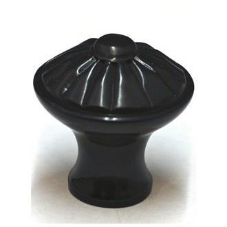 Cal Crystal VB-9 Vintage Brass MELON KNOB in Oil Rubbed Bronze